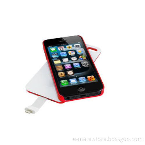 Detachable magnetic power bank slim shell case for iPhone 5/5S